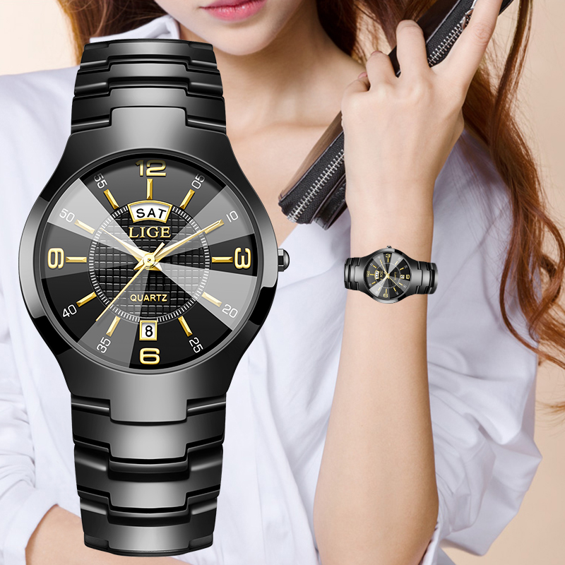 Women Fashion Simple - LIGE Mode Elegante Damen Armbanduhr Luxus