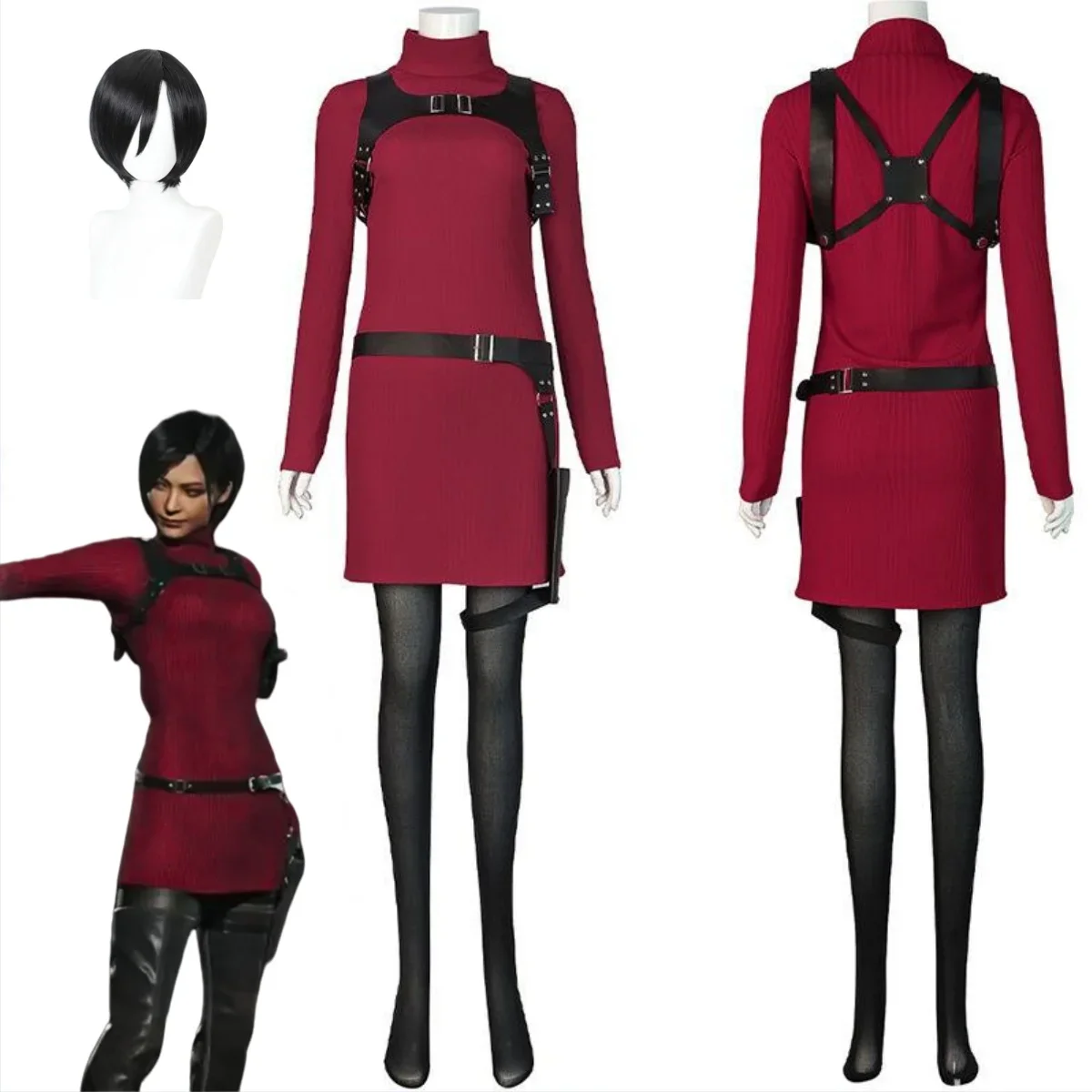 Women Fashion Reddit - Weiblich Resident 4 Ada Wong Cosplay