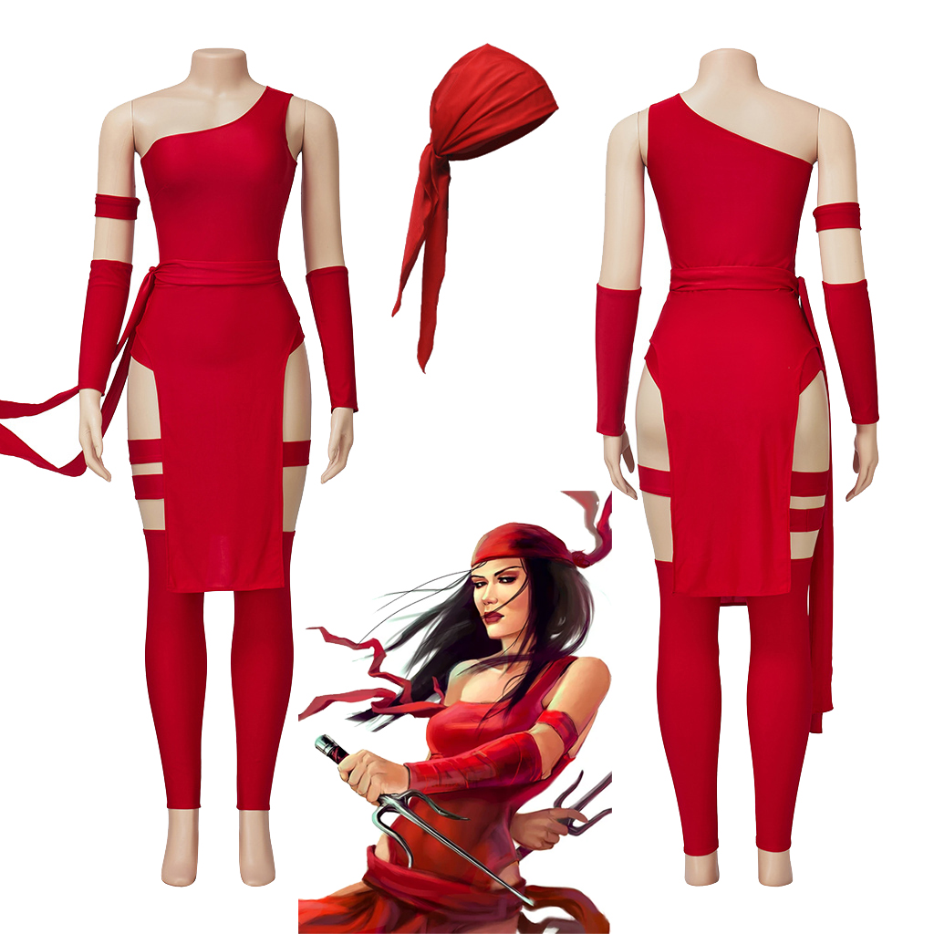 Women Fashion Reddit - Anime Elektra Natchios Cosplay Kostüm Sexy