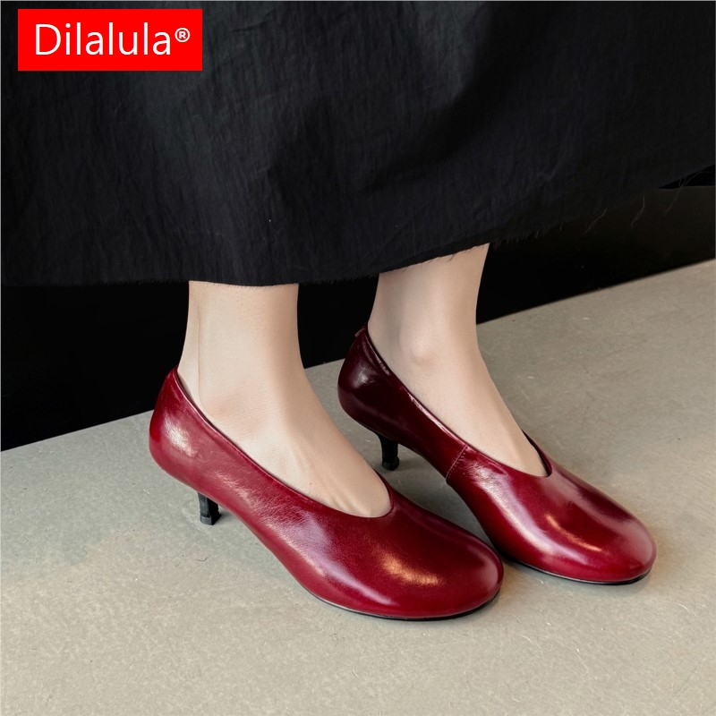 Women Fashion Reddit - Dilalula 2026 Übergrößen Echtleder Damenschuhe Hohe