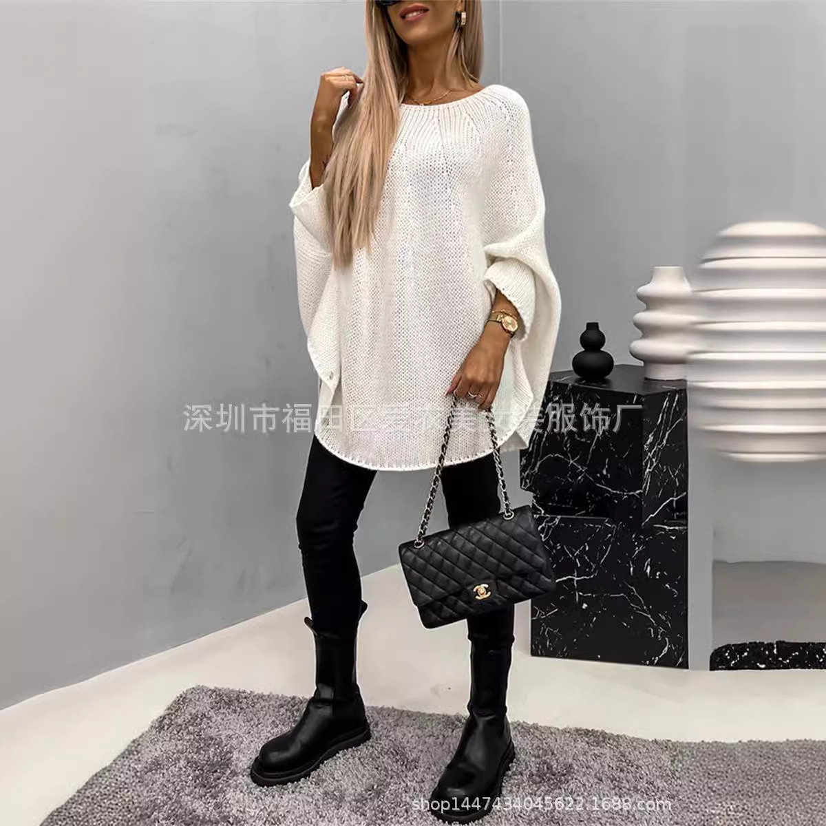 Women'S Fashion Raincoat - Sueter De Punto Para Mujer frauen