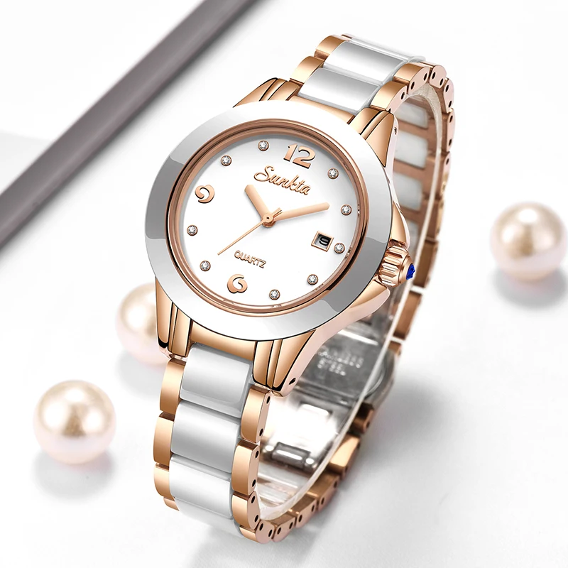 Women Fashion Simple - Sunkta Mode Lässig Quarz Frau Uhr
