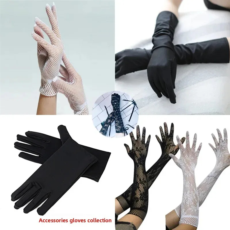 Women Fashion Photoshoot - Verführerische Modehandschuhe für Fotoshootings – passende