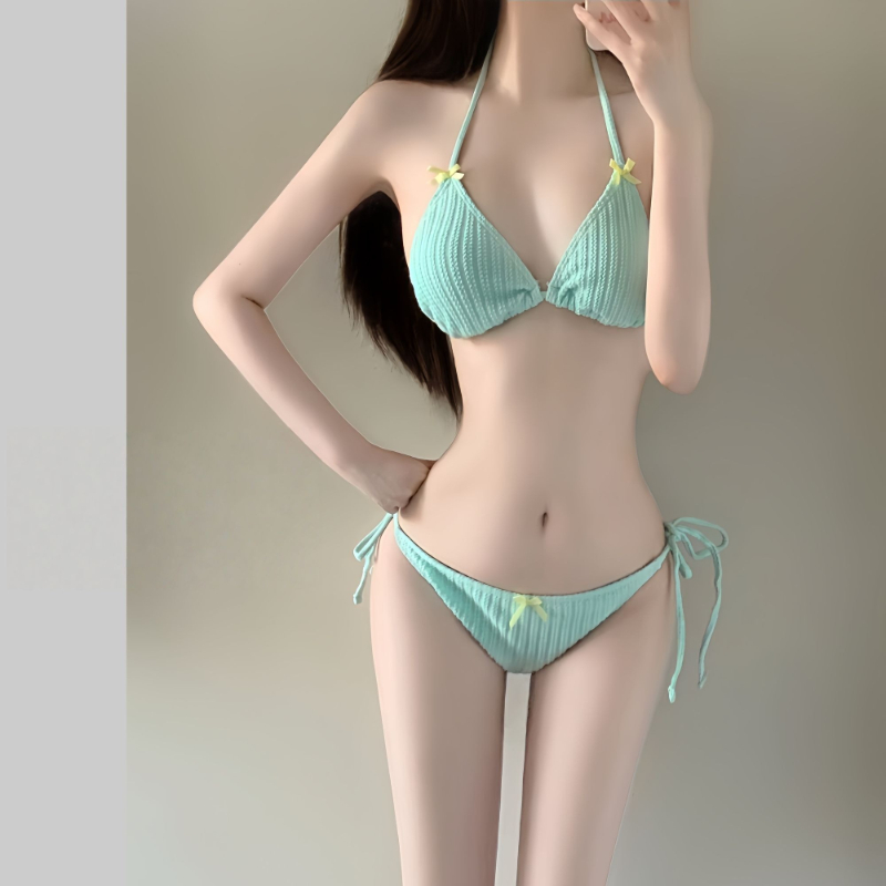 Women'S Fashion For 2026 - 2026 Sommer Damen Langarm-Bikini-Set – Koreanische