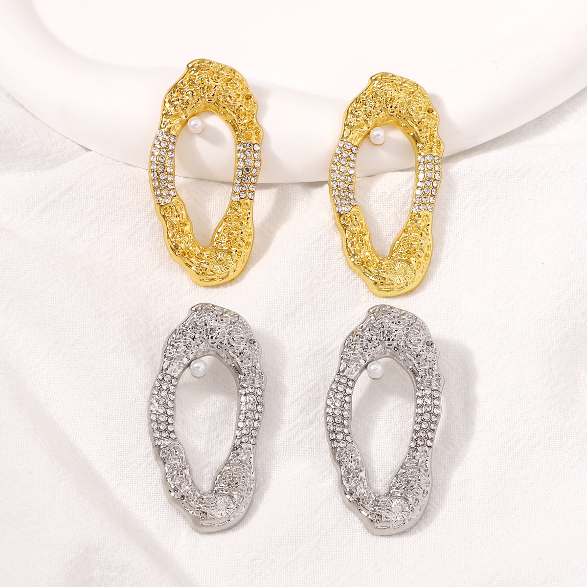 Women'S Fashion E Commerce - E-Commerce Neuheiten: Yiwu Schmuck, diamantbesetzte geometrische