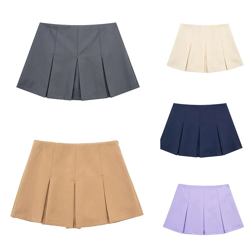 Women'S Fashion For Summer 2025 - 2025 neue Hohe Taille Gefaltete Rock