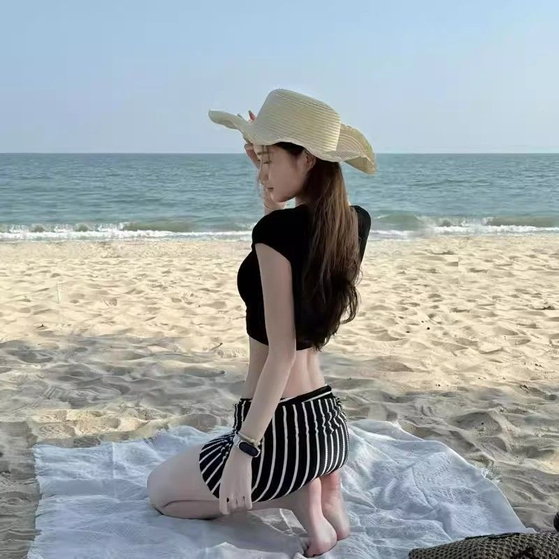 Women'S Fashion For 2026 - Europäisch-Amerikanische Mode Damen-Bikini 2026 Hochwertiger Gestreifter