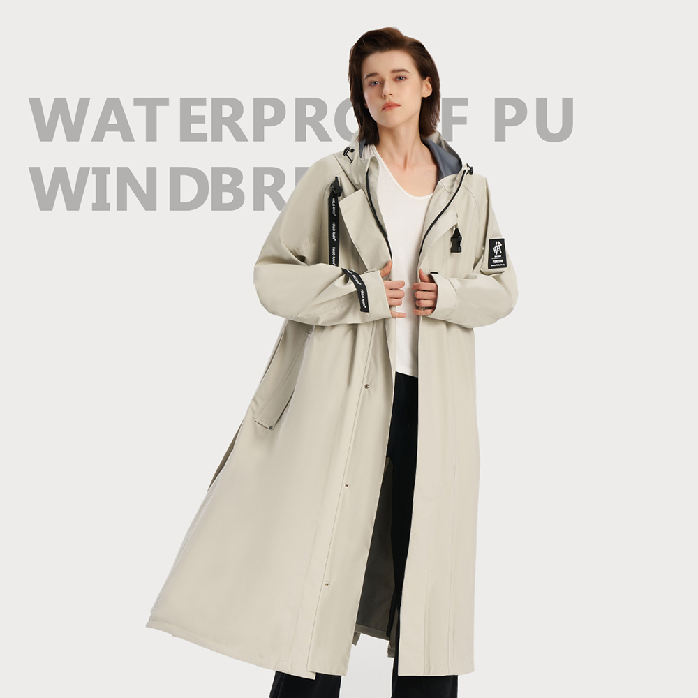 Women'S Fashion Raincoat - Modische Regenjacke Winddichter Wasserdichter Regenmantel für