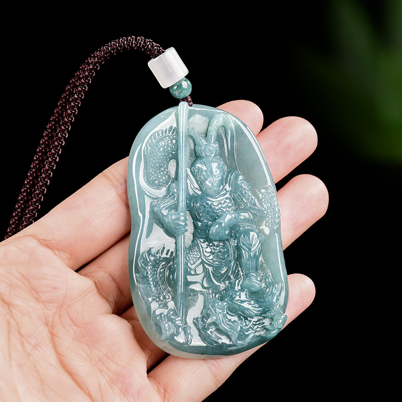 Women'S Fashion Gifts - Burmesische Jade-König-der-Affen-Anhänger-Halskette, Vintage-Luxusgeschenke für Frauen, Modeaccessoires,
