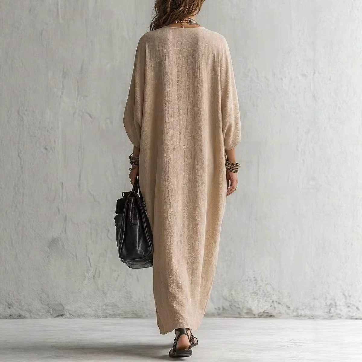 Damen Boho Besticktes Kaftan-M – Maxi Dress Boho Bewertung und Preis