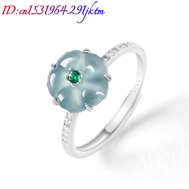 Blaue Burmesische Jadeit-Blume – Women'S Fashion Gifts Bewertung und Preis