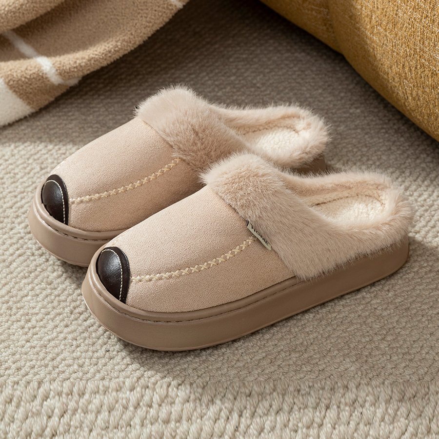 Damen-Plüsch-Hausschuhe, Stief – Women Fashion Simple Bewertung und Preis