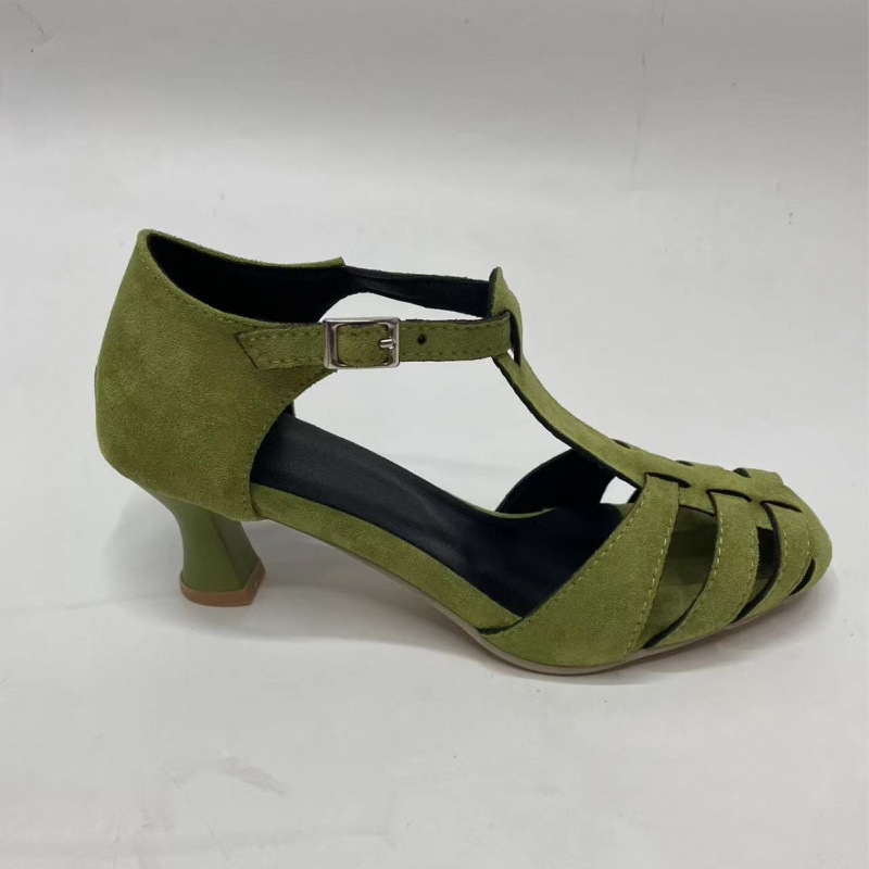 Damen Grüne Wildleder Kitten-H – Spaghetti Strap Dress Bewertung und Preis