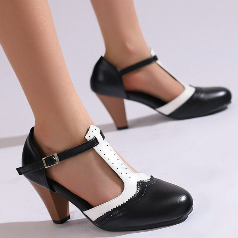 Damen Vintage T-Strap Mary Jan – Women'S Fashion In The 1950S Bewertung und Preis