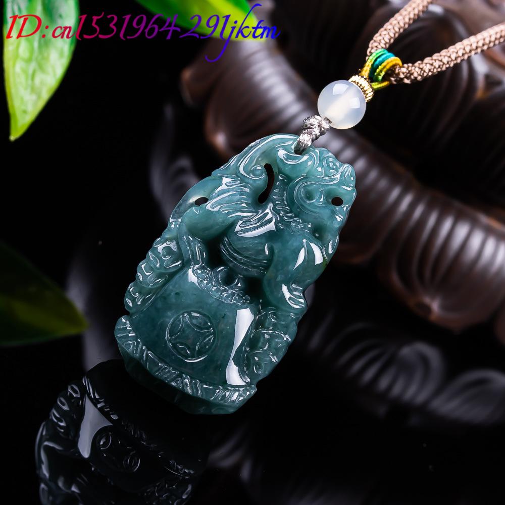 Burmesischer Jadeit Pixiu Anhä – Women'S Fashion Gifts Bewertung und Preis