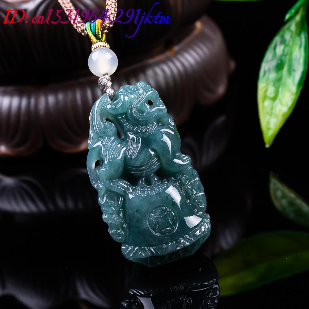 Burmesischer Jadeit Pixiu Anhä – Women'S Fashion Gifts Bewertung und Preis
