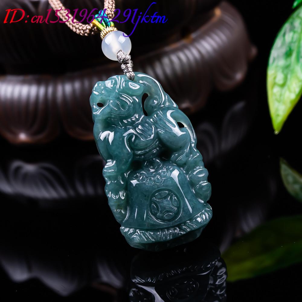 Burmesischer Jadeit Pixiu Anhä – Women'S Fashion Gifts Bewertung und Preis