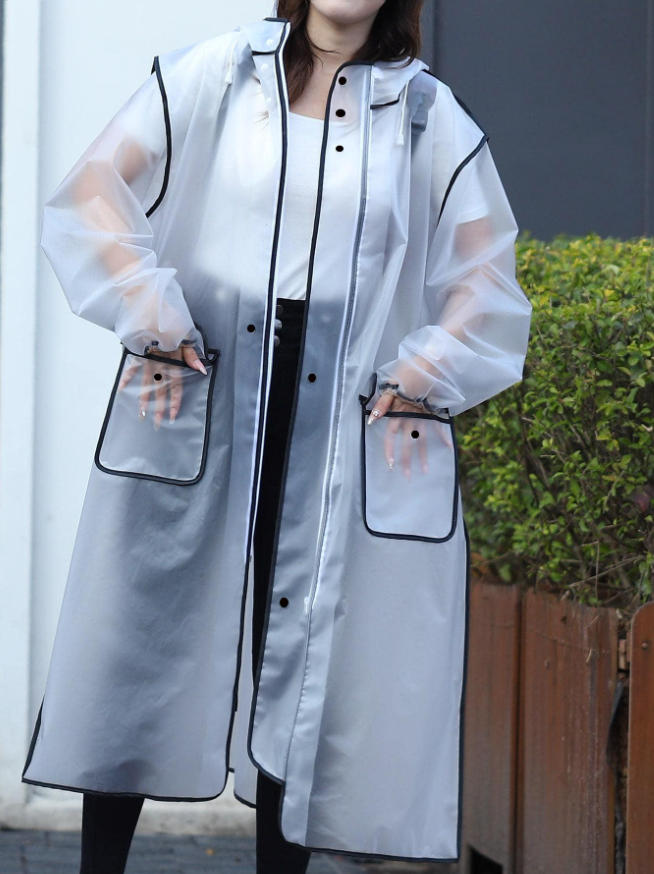 Modischer multifunktionaler Re – Women'S Fashion Raincoat Bewertung und Preis