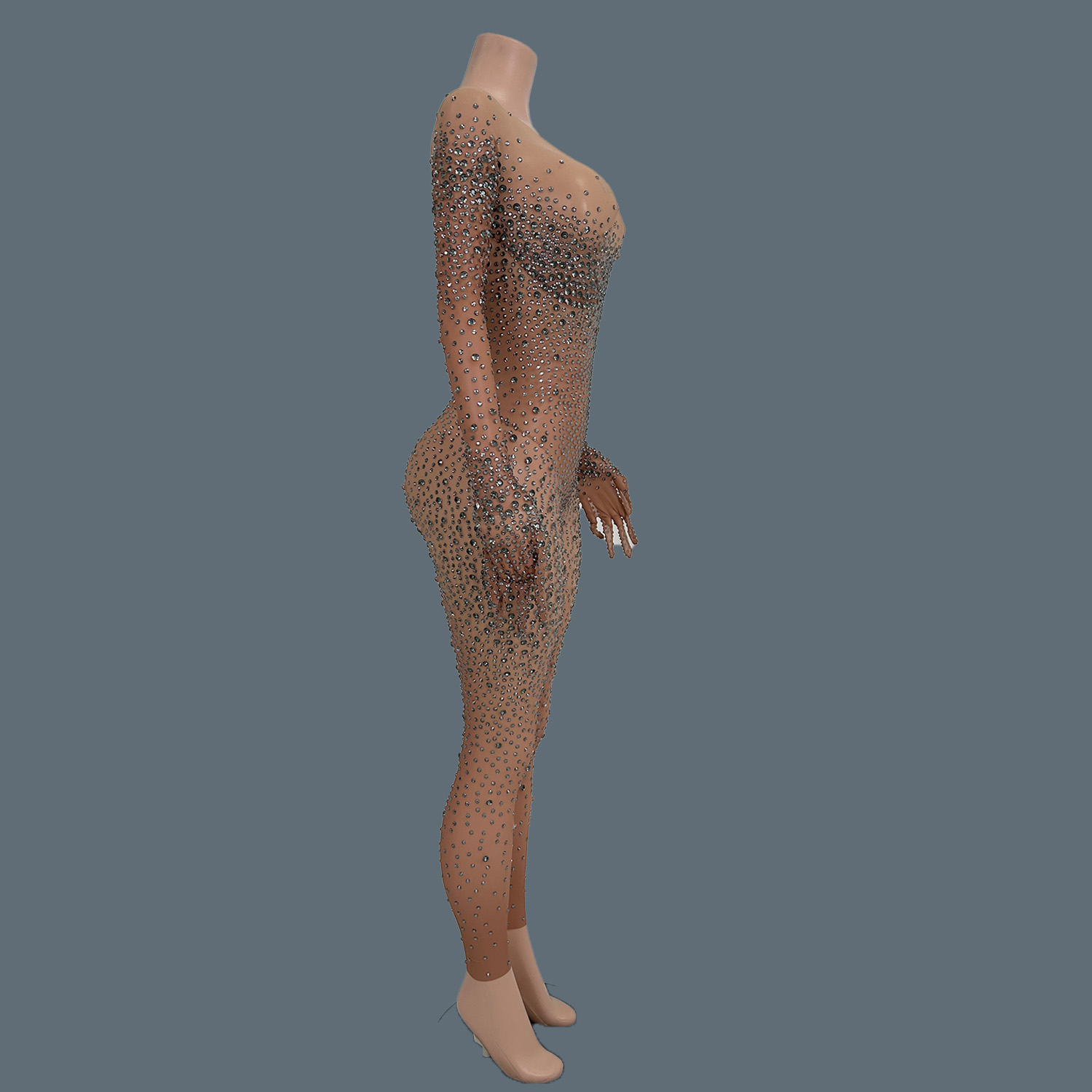 Sexy Bühnenkostüm voller Stras – Women Fashion Photoshoot Bewertung und Preis