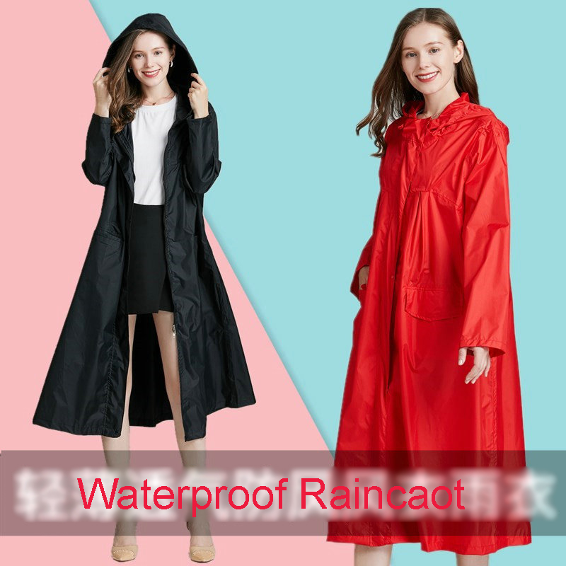 Damen-Regenmantel, leicht, rot – Women'S Fashion Raincoat Bewertung und Preis