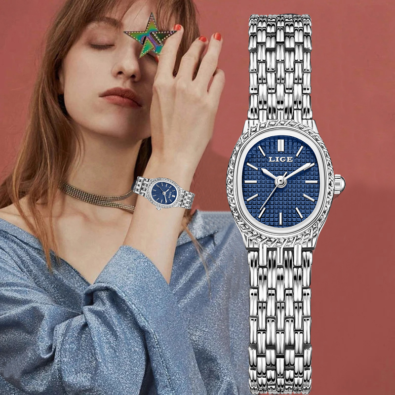 LIGE Mode Luxus Quarz Frau Uhr – Women Fashion Simple Bewertung und Preis