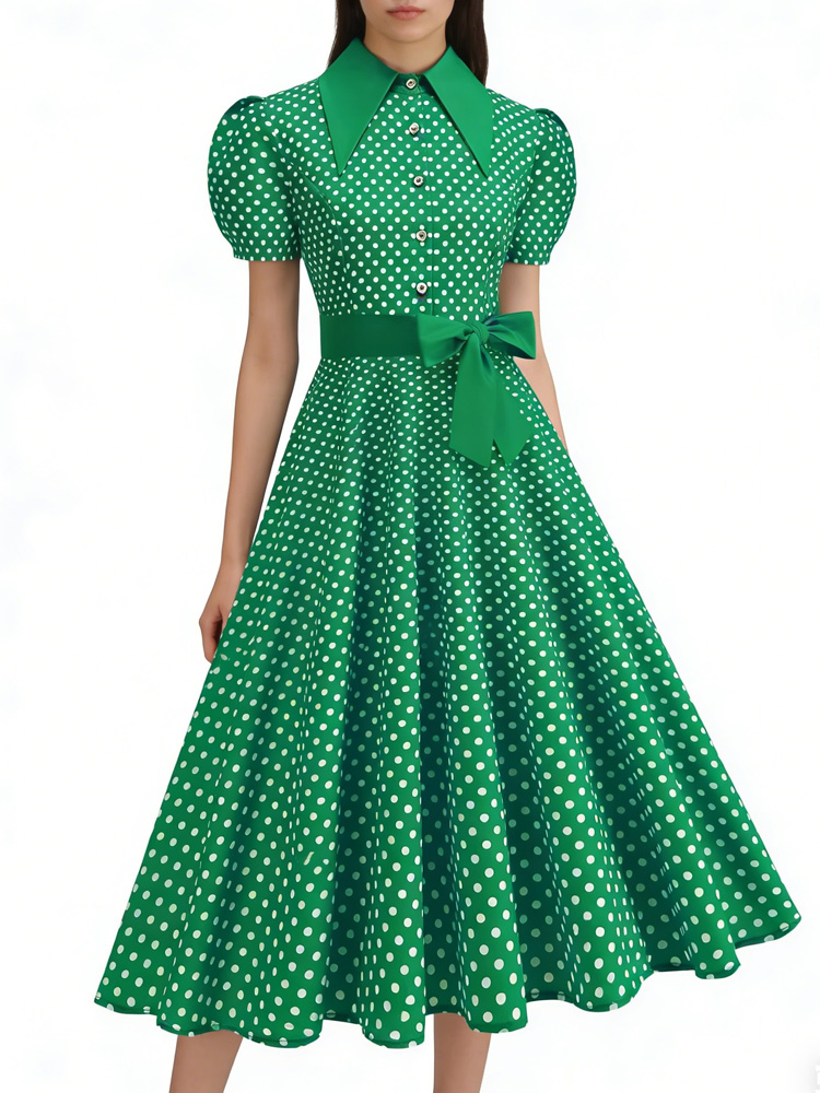 Elegantes Pinup-Kleid im 50er- – Women'S Fashion In The 1950S Bewertung und Preis