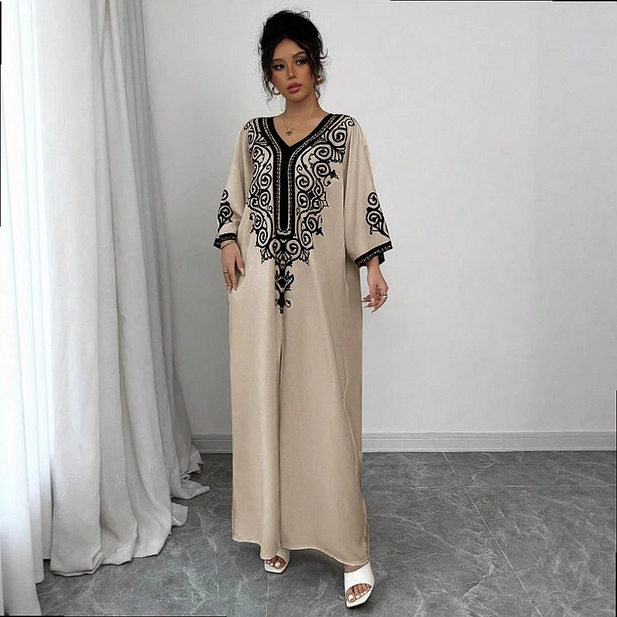 V-Ausschnitt Blumenmuster Maxi – Maxi Dress Boho Bewertung und Preis