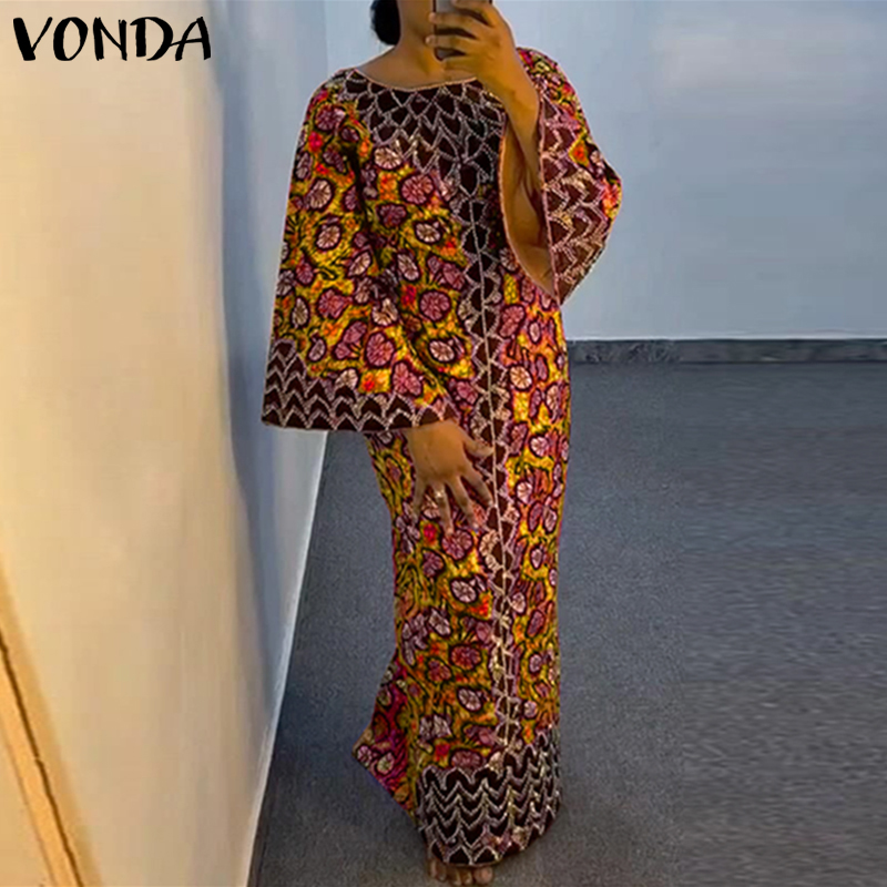 Übergröße VONDA Bohemien-Kleid – Maxi Dress Boho Bewertung und Preis