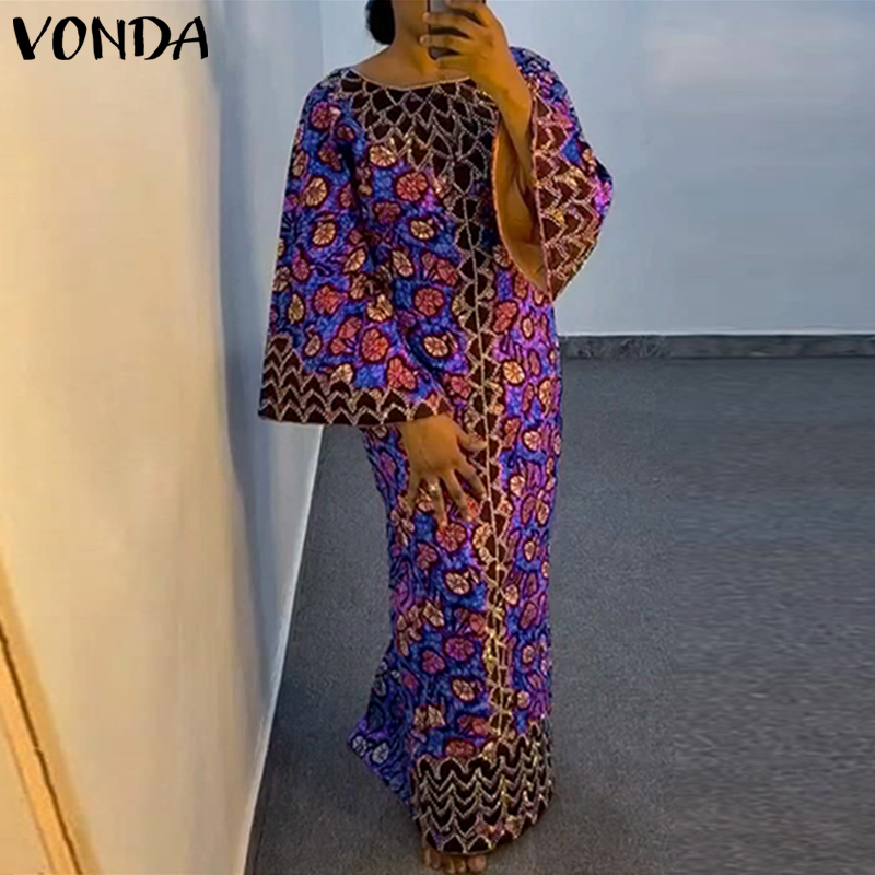 Übergröße VONDA Bohemien-Kleid – Maxi Dress Boho Bewertung und Preis