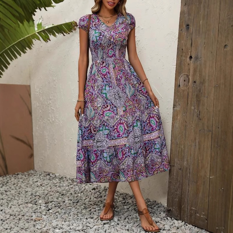 2026 Frühling Sommer Damen Boh – Maxi Dress Boho Bewertung und Preis
