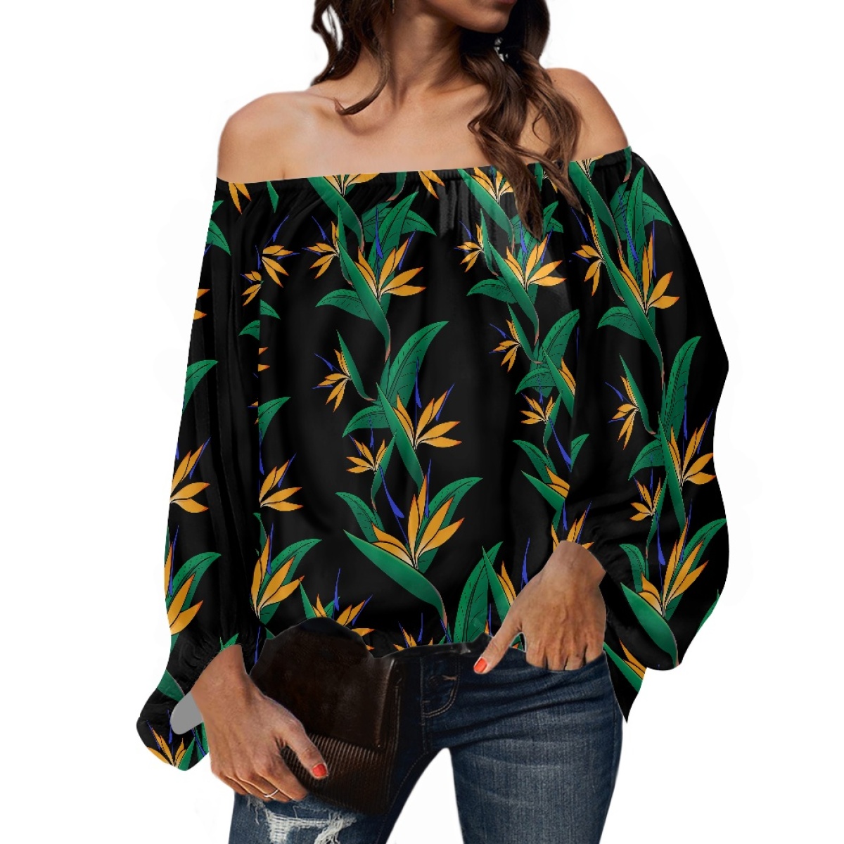 Polynesische Stammeskleidung S – Puff Sleeve Blouse Bewertung und Preis