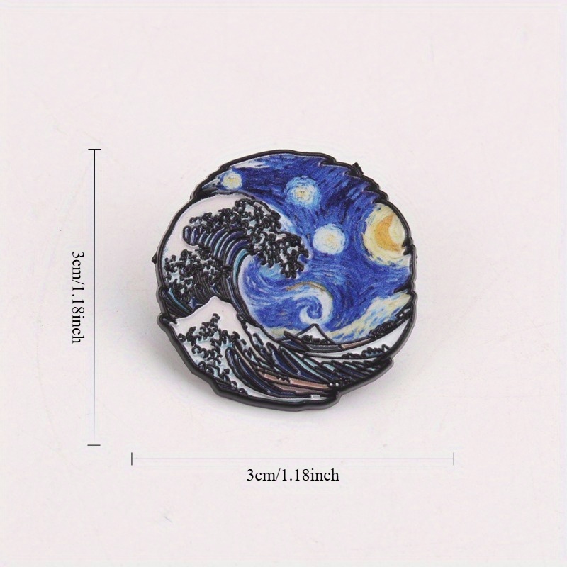 Wave & Vortex Fusion Pin – Hok – Women Fashion History Bewertung und Preis