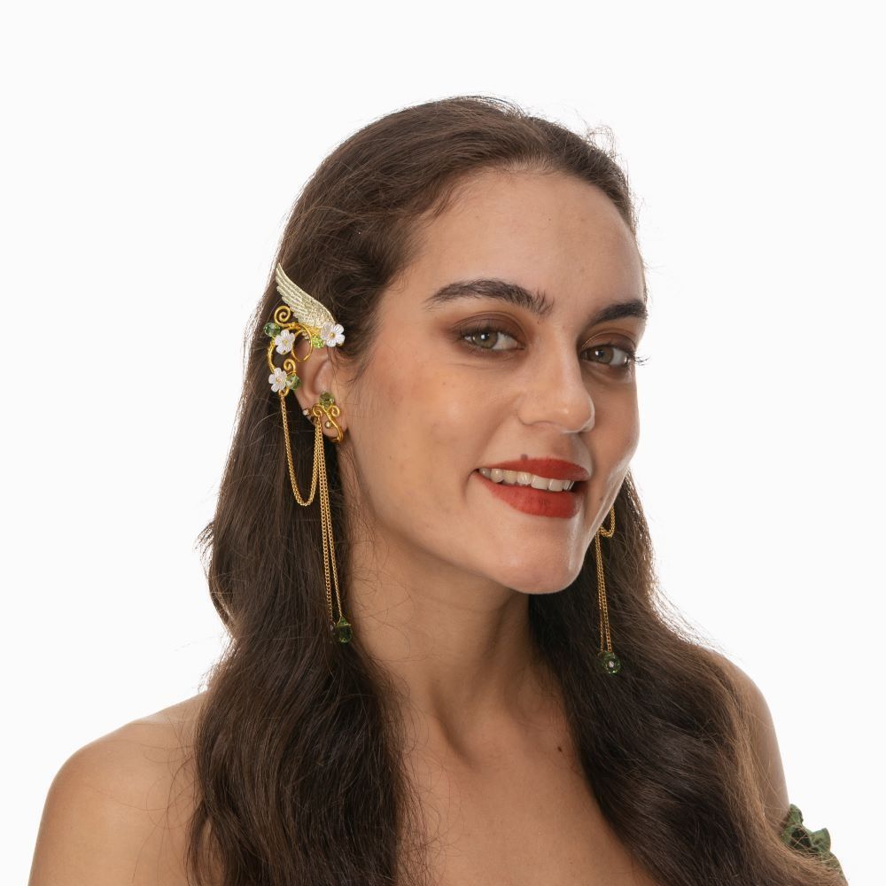 Vintage Blumenfee Blumenblatt  – Women Fashion Photoshoot Bewertung und Preis