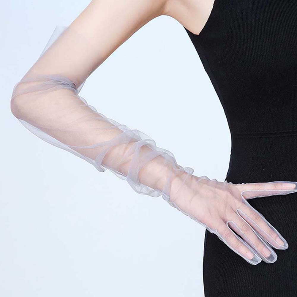 1 paar Ultra Dünne Sheer Tüll  – Women Fashion Photoshoot Bewertung und Preis