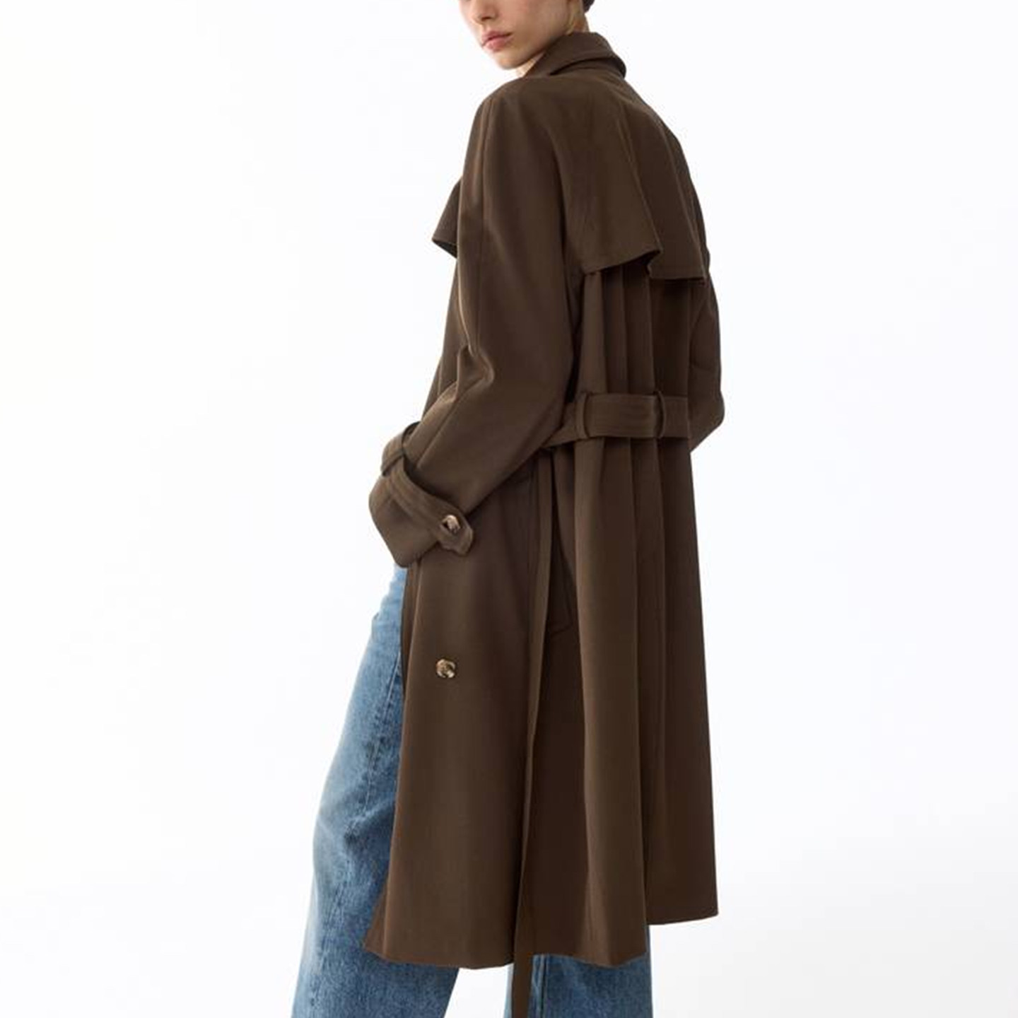 Modische Zweifarbige Langarm-W – Women'S Fashion E Commerce Bewertung und Preis