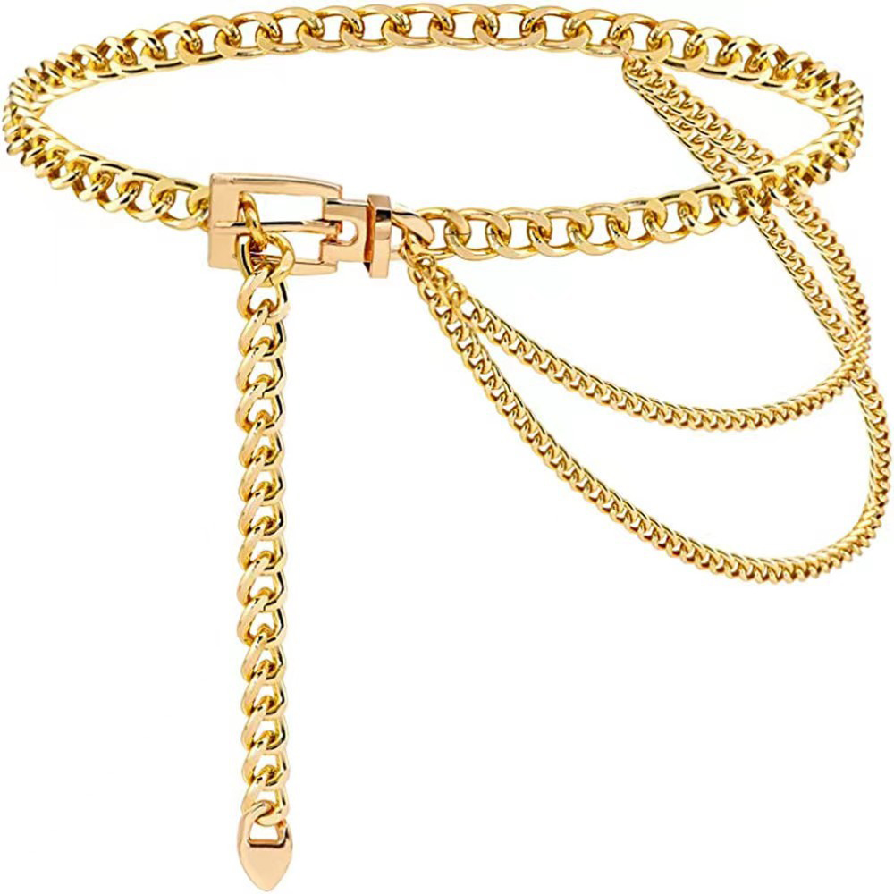 Punk Taille Kette Metall Gürte – Women'S Fashion Harness Bewertung und Preis