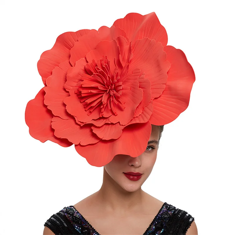 Frauen große Blume Haarband Sc – Women Fashion Photoshoot Bewertung und Preis
