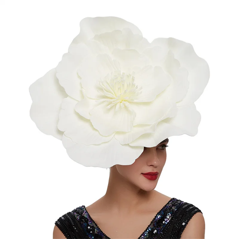 Frauen große Blume Haarband Sc – Women Fashion Photoshoot Bewertung und Preis