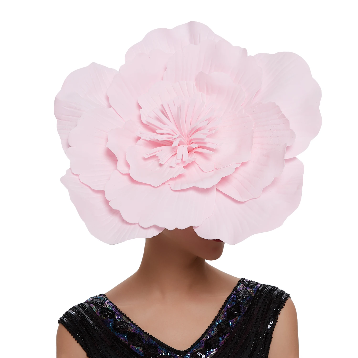 Frauen große Blume Haarband Sc – Women Fashion Photoshoot Bewertung und Preis