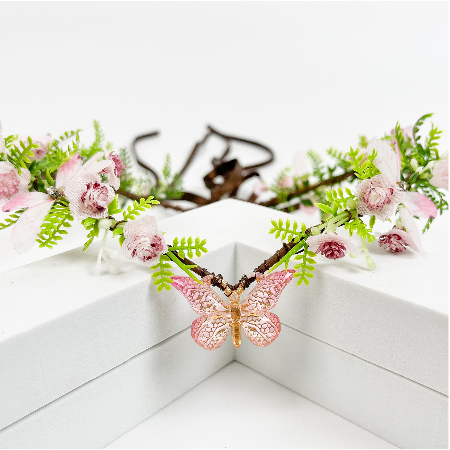 Blumenfeenkrone – Blumen-Elfen – Women Fashion Photoshoot Bewertung und Preis