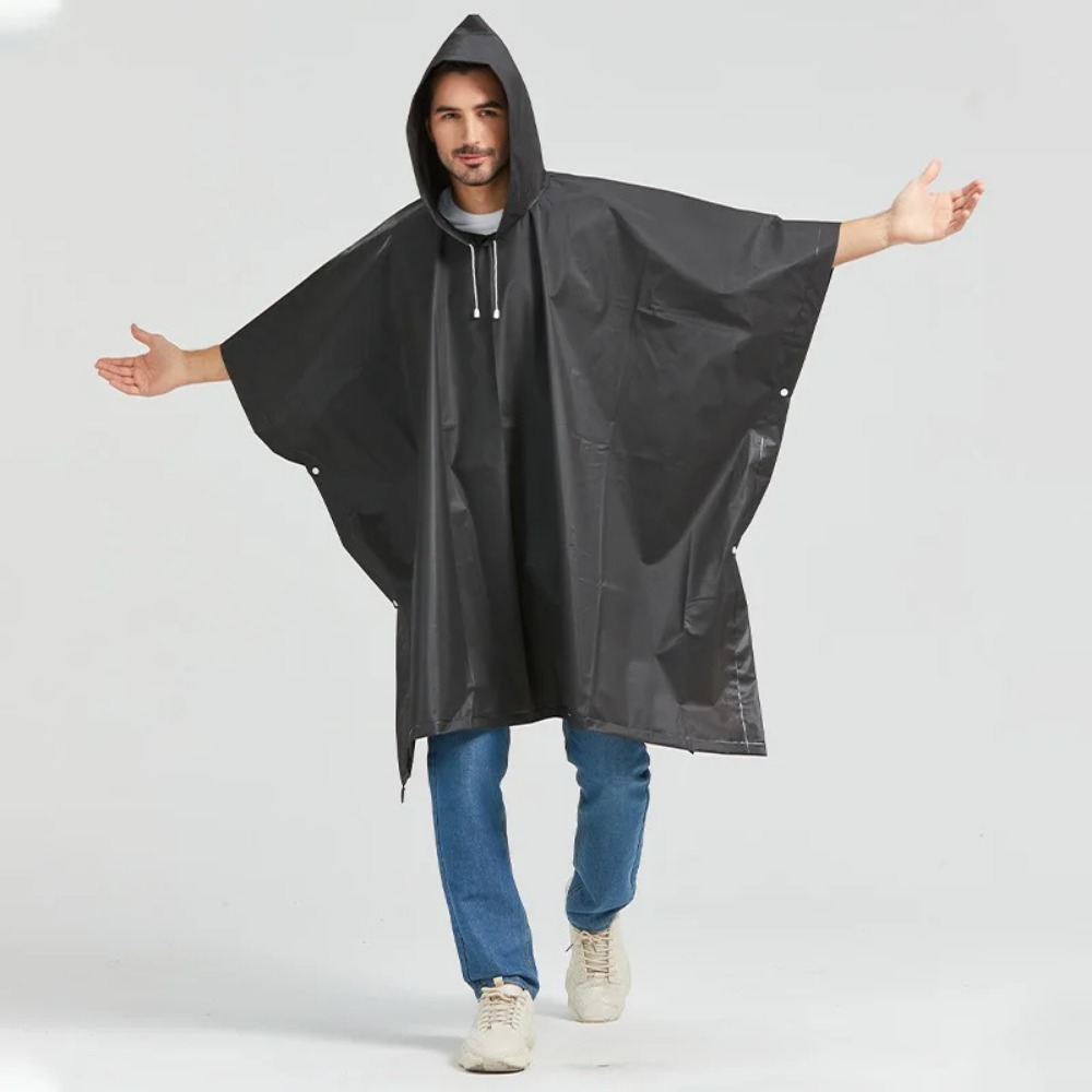 Schwarzer modischer wasserdich – Women'S Fashion Raincoat Bewertung und Preis