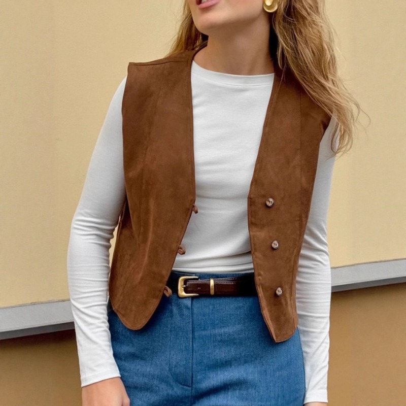 FL Damen Vintage Street Style  – Women'S Fashion Utility Vest Bewertung und Preis