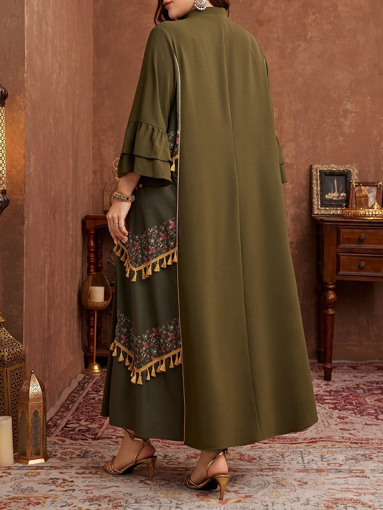 GIBSIE Übergröße Ethnischer St – Maxi Dress Boho Bewertung und Preis
